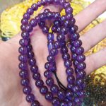 تسبیح سندلوس آلمانی اصلی رنگ آمتیست