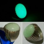 انگشتر گوهر شب چراغ زیبا