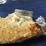 انگشتر حلقه ست جواهری آب رادیوم زیبا