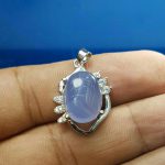 مدال اویز عقیق یمن کبود