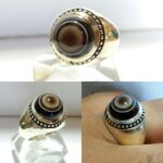 انگشتر عقیق باباقوری زیبا