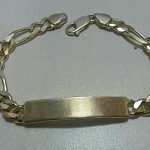 دستبند مردانه نقره زیبا