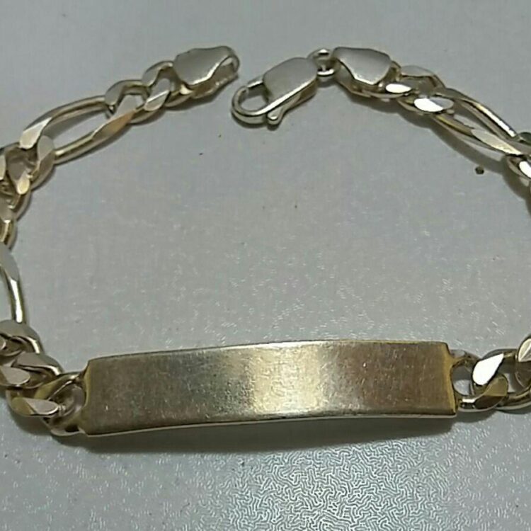 دستبند مردانه نقره زیبا