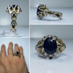 انگشتر یاقوت کبود اصلی