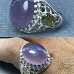 انگشتر عقیق یمنی کبود اصلی