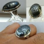 انگشتر حدید عین علی زیبا