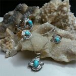 نیم ست جواهری فیروزه نیشابوری اصلی