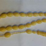 تسبیح کهربای لبنانی بودار ۳۳ دانه