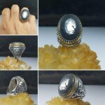 انگشتر حدید اصلی طرح اسب زیبا