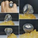 انگشتر حدید اصلی طرح فروهر