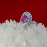 انگشتر جواهری یاقوت قرمز افریقایی