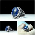 انگشتر لاجورد اصل افغانی