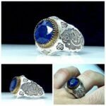 انگشتر یاقوت کبود اصل