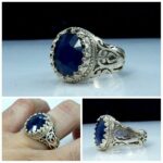 انگشتر یاقوت کبود اصلی