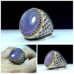 انگشتر عقیق یمن سوسنی اصل