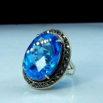 انگشتر زنانه توپاز اصلی