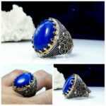 انگشتر لاجورد اصل افغان