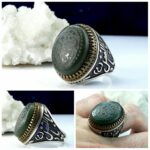 انگشتر یشم خطی اصل