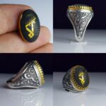 انگشتر حدید اصل آرم سپاه پاسداران
