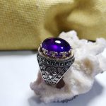 انگشتر آماتیس درجه یک اصل زیبا