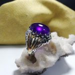 انگشتر اماتیس اصلی خوش رنگ درجه یک