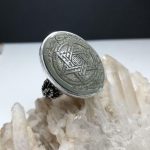 انگشتر یشم صابونی اصلی ستاره حضرت سلیمان