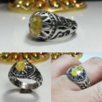 انگشتر یاقوت زرد اصل