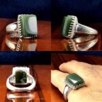 انگشتر یشم اصلی رکاب صفوی