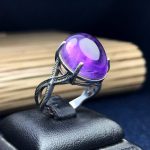 انگشتر زنانه اماتیس اصلی طبیعی