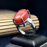 انگشتر زنانه عقیق یمن اصل