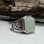 انگشتر گوهر شب چراغ زیبا