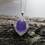 مدال عقیق یمن سوسنی خوش رنگ اصلی