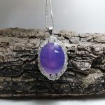 مدال عقیق یمن سوسنی خوش رنگ اصلی