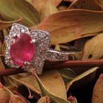 انگشتر زنانه یاقوت سرخ آفریقایی