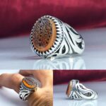 انگشتر عقیق یمنی اصل دعای و من یتق الله