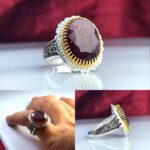 انگشتر یاقوت سرخ افریقایی اصل