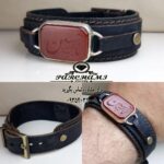 دستبند چرم اصل