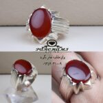 انگشتر عقیق یمن سرخ اصل