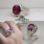 انگشتر یاقوت قرمز آفریقایی اصل