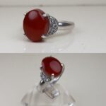 انگشتر عقیق یمن سرخ اصل