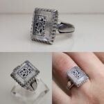 انگشتر دور نجف اصلی خطی