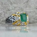 انگشتر زمرد زانبیا اصلی