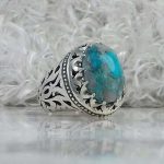 انگشتر فیروزه کرمانی اصلی