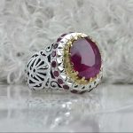 انگشتر یاقوت سرخ آفریقایی