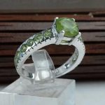 انگشتر جواهری زبرجد اصلی