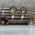 نیم ست جواهری سنگ اصلی الکساندریت