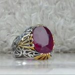 انگشتر یاقوت سرخ اصلی آفریقایی