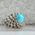 انگشتر فیروزه نیشابوری اصلی