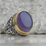 انگشتر عقیق یمن سوسنی اصلی