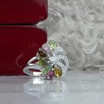 انگشتر جواهری سنگ اصلی